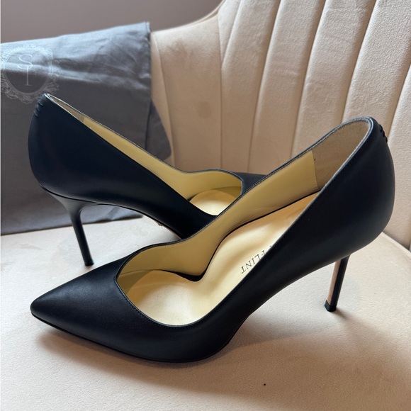 Sarah Flint Classic Black Perfect Pump High Heels - Picture 3 of 8